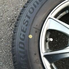 【美品】日本製ブリヂストン スタッドレス4本セット145 80R13