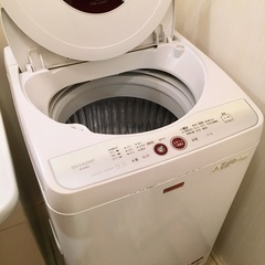 シャープ　5.5kg洗濯機　Ag+機能付き　ES-G55LG
