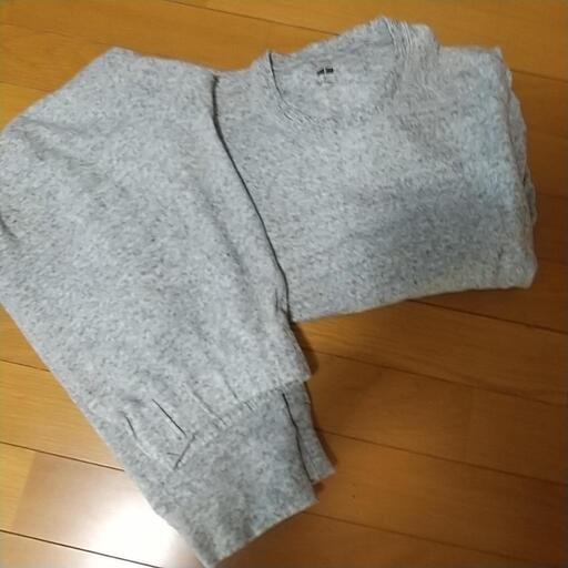 ユニクロスウェット上下です のんママ 郡元のトレーナー メンズ の中古 古着あげます 譲ります ジモティーで不用品の処分