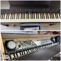 超お薦め品‼️美品‼木製鍵盤‼️️ ローランド 電子ピアノHP601 2018年