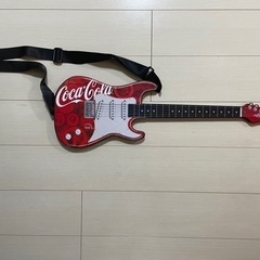 コカコーラの景品ペーパーギター