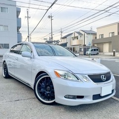 レクサスGS350 カスタム19インチホイールローダウン車検4年12月 ...