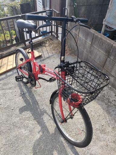 折りたたみ自転車 (ホリー) 所沢の折りたたみ自転車の中古あげます