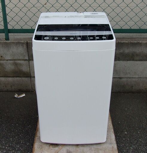 【お値打ち品‼】JMS0301) Haier/ハイアール 全自動洗濯機 JW-C45D 2019年製 4.5kg 中古品 動作OK【取りに来られる方限定】