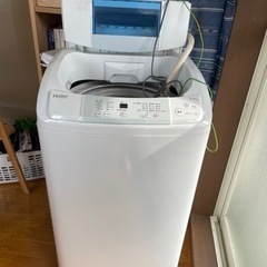 洗濯機　Haier JW-K50H 5.0kg エラーあり