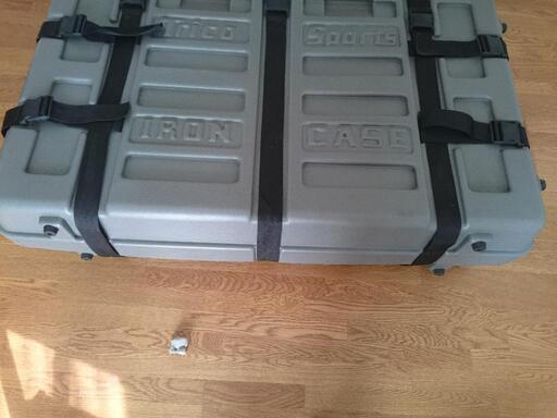 ロードバイクTRICO SPORTS 輪行用ハードケース iron case グレー