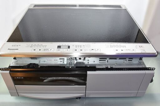 Panasonic IHクッキングヒーター KZ-D32AS 3口コンロ 3KW トースター＆グリル ビルトインタイプ 　鉄・ステンレス対応　清掃点検済