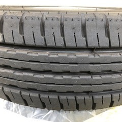 《中古》ノーマルタイヤホイール付き4本セット［165/55R15］