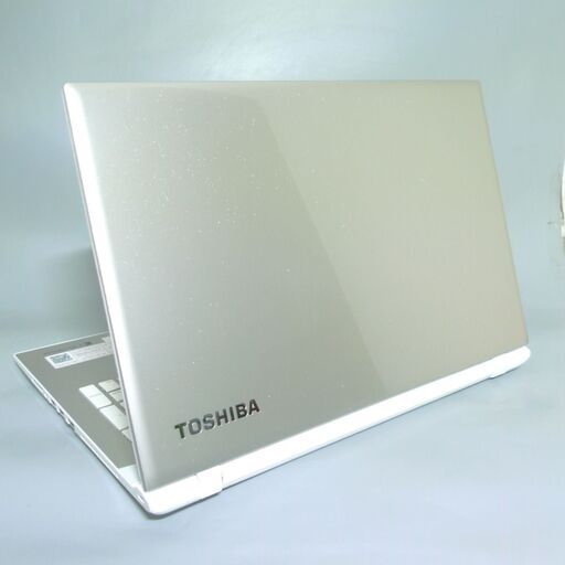 ゴールド 金色 ノートパソコン 良品 15型 東芝 T55/TG 第5世代Core i3