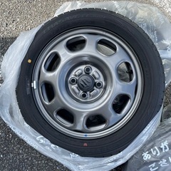 (お話中)新車外し　ハスラー　純正　タイヤホイール