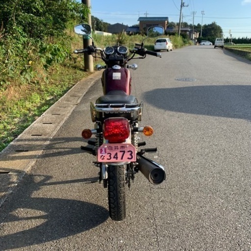 高年式】スズキ・GN125-2F 低走行！キャブOH済みプラグ新品オイル交換