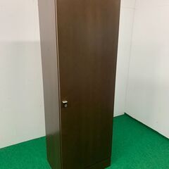 中古 KOKUYO H1800 木製ワードローブ 鍵付き キズ多...
