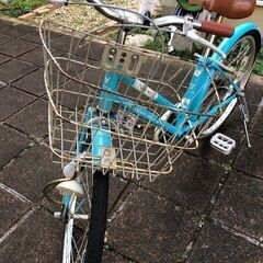 子供用自転車　22インチ　サビ有り・実働