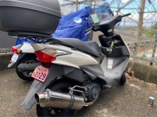 大幅値下げアドレスv125s ホワイト 配達or通勤などに！