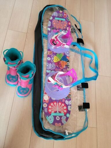 子ども用 スノーボード5点セット キッズ】BURTON スノーボード5点 