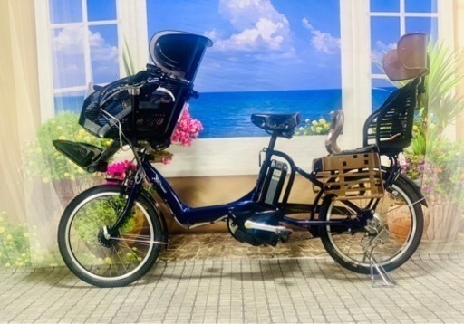 D09D電動自転車J78J /長生き8アンペア/一年保証/新品タイヤ/
