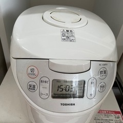 TOSHIBA 炊飯器　5.5合の画像