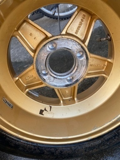 旧車 アルミホイール センターロック ハヤシレーシング スーパー 
