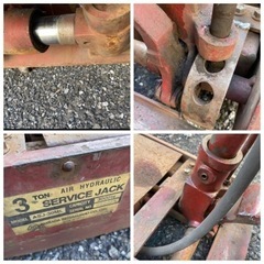 マサダ製作所！MASADA 3トン低床エアー油圧ジャッキ ASJ-30ML 自動車整備 動作保証！