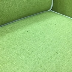 関家具の3人掛けソファー（グリーン）です。【トレファク東大阪店】