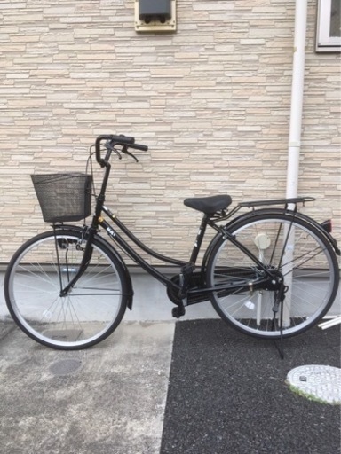 自転車 黒 ほぼ新品
