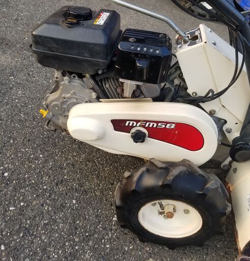 ヘルパーフレールモア FM75 三菱8馬力エンジンのハンマーナイフモア