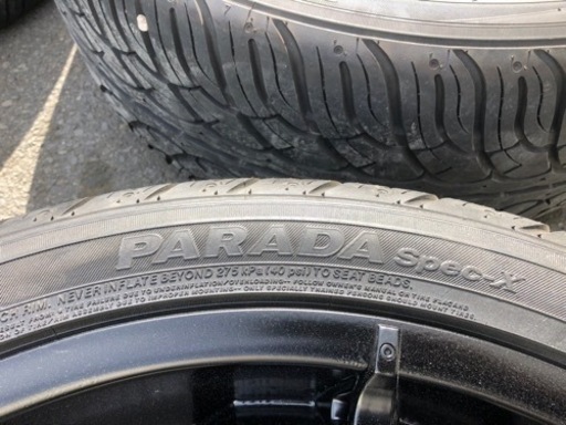 タイヤ、ホイール サバーバンに使用 24インチタイヤホイールセット