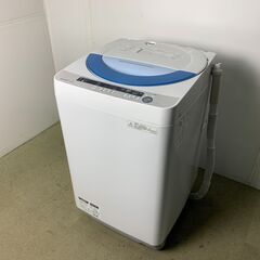 (211102)　シャープ／SHARP　全自動電気洗濯機　ES-...