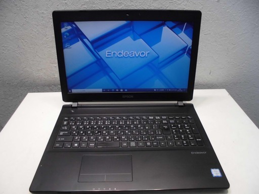 ノートPC【win10】 EPSON Endeavor NJ4000E　Core i3-6100U メモリ8GB SSD256GB　電源アダプター社外品