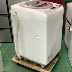 安心の6ヶ月保証付！！ SHARP 8.0kg全自動洗濯機 ES -GV80P-P 2015年製