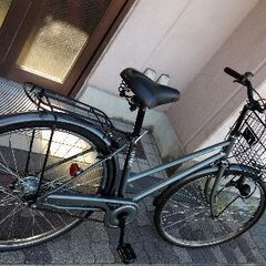 [ビンテージ]National UPRISE 26吋シティーサイクル 内装3段/ダークグレー