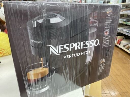 【トレファク東久留米】未使用品！NESCAFE エスプレッソメーカー GCV1-BK-W 店頭販売中！