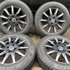 極上タイヤ　BRIDGESTONE VRX2 185/65R15 スタッドレス  タイヤ　2017年製　アルミホイール付き　SMACK