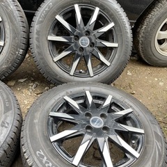 極上タイヤ　BRIDGESTONE VRX2 185/65R15 スタッドレス  タイヤ　2017年製　アルミホイール付き　SMACK