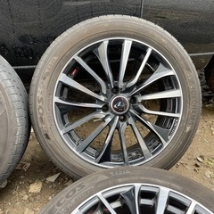 ウェッズ　レオニス　アルミホイール　16インチ　タイヤおまけ　185/55R16 