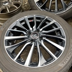 ウェッズ　レオニス　アルミホイール　16インチ　タイヤおまけ　185/55R16 