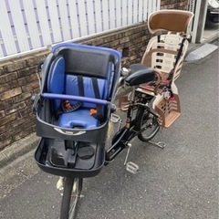 【ネット決済】譲渡者決定チャイルドシート、ギア付き自転車