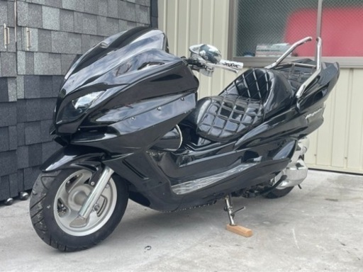 バチバチフルカスタム‼︎ 【YAMAHA マジェスティ】スピーカー４発‼︎ LED付