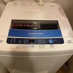 【11/27午前中限定】 AQUA 洗濯機　お譲りします