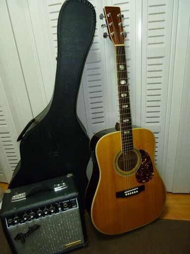 取引完了★エレアコ ThreeS ｗ-200＋Fender SD⁻15CEアンプ
