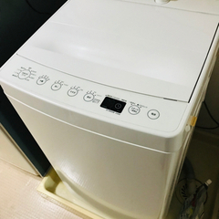 【ネット決済】洗濯機:ハイアール2018年製 容量：4,5kg
