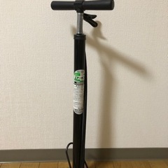 自転車用のエアーポンプ(黒)