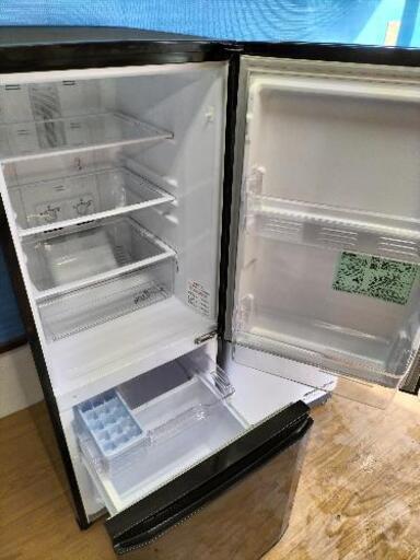 只今、商談中です。！！新生活お買い得セット！！シリーズ78 ミツビシ MR-P15C-B　2ドア冷凍冷蔵庫 ブラック　146L　2018年製・日立  NW-50B 全自動洗濯機 5.0K　2018年製 　2点セット！！