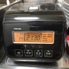 11/13・14・18・20・21 TOSHIBA炊飯器　3合炊き