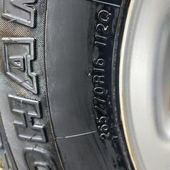 売れました。ハイラックスサーフ(215系)純正スチール〈キャップ有り〉+ヨコハマジオランダーI/T・S[265/70R16]8.5分山