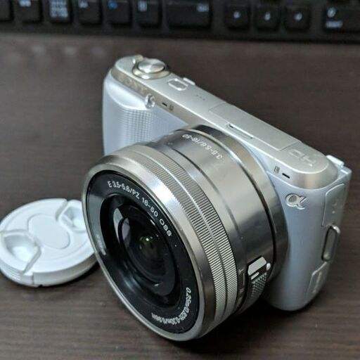 SONY NEX-C3 ホワイト　ソニー　ミラーレス　カメラ　デジカメ　コンデジ