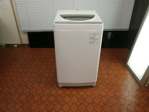 ID 987382　洗濯機東芝7.0Kg　２０１８年製　AW-7G6（W)