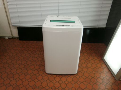 ID 978092　洗濯機アクア5.0Kｇ　２０１４年製　AQW-S502(W)