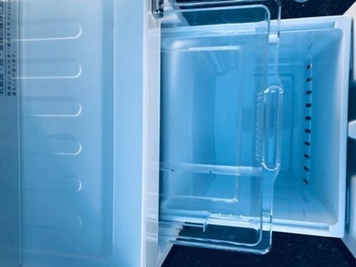 ④✨2019年製✨1644番 Hisense✨2ドア冷凍冷蔵庫✨HR-G13A-BR‼️