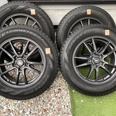 中古 スタッドレス タイヤ ピレリ ICE ASIMMETRICO Plus 225/65R17 